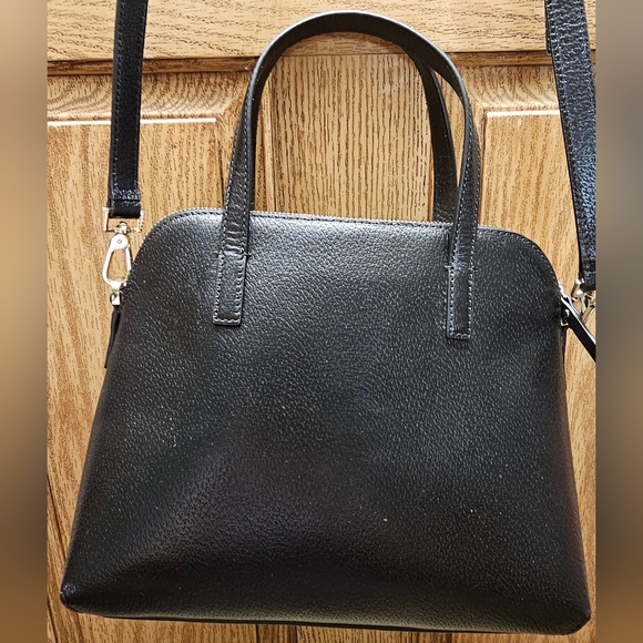 Kate Spade Matthew's Street Maise Black & White Bow Handbag Sachel NWOT Sold out - Picture 9 of 16